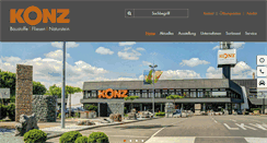 Desktop Screenshot of konz-baustoffe.de